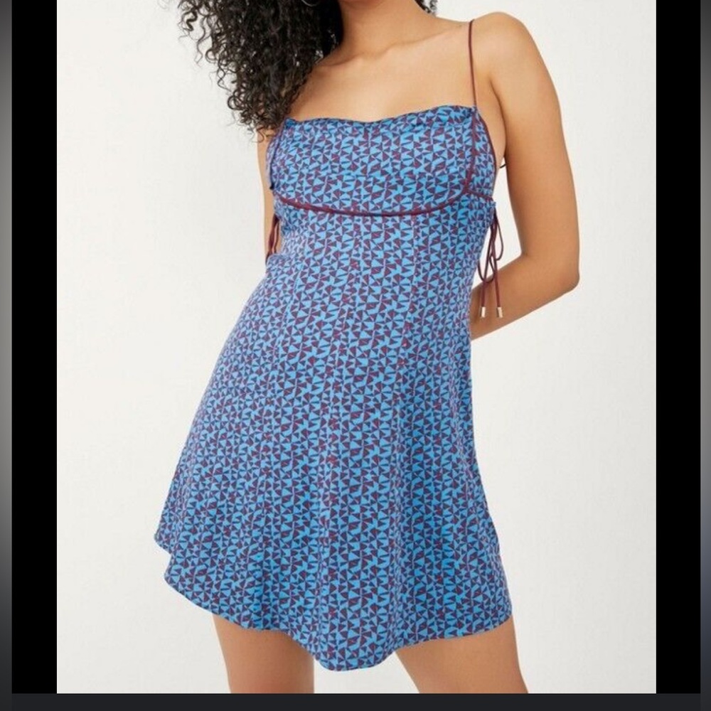 Women’s Patterned Free People Mini Dress - medium